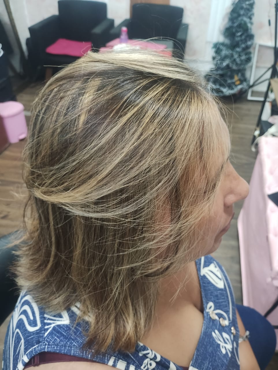Resultado de cabelo no Salão Adriana Oliveira